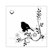 幸せのブルーバード ラバースタンプ (インプリント)