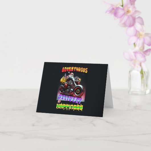 幸せの冒険的デリバリー カード (蘭)