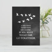 幸せの名言 一緒に歩きたいなら 招待状 (スタンド正面)