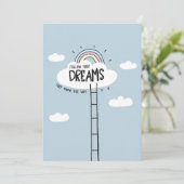 幸せの名言 夢を追いかけろ 空 招待状 (スタンド正面)