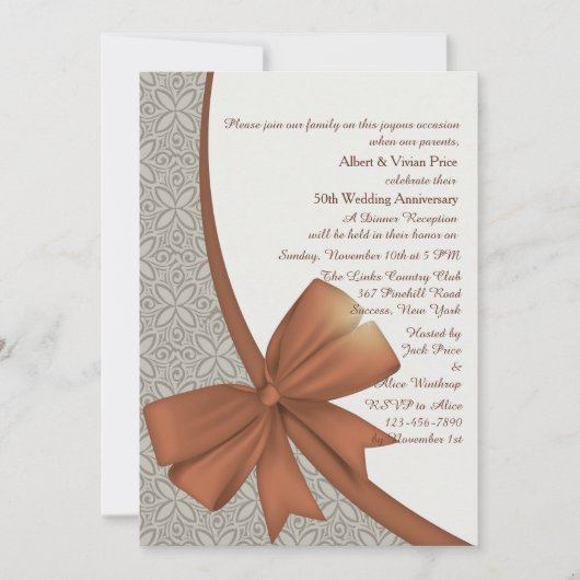 幸せの招待 招待状 (正面)