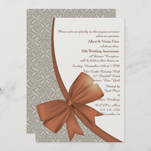 幸せの招待 招待状 (正面/裏面)