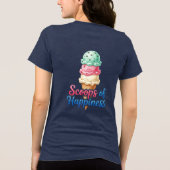 幸せの範囲 トライブレンドＴシャツ (裏面)