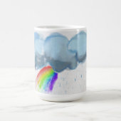 幸せの雲を飲む コーヒーマグカップ (中央)