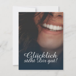 幸せはあなたによく合ってる！- 青