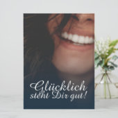 幸せはあなたによく合ってる！- 青 (スタンド正面)