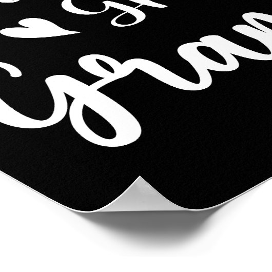 幸せはおばあちゃん素晴らしのお母さんの日 ポスター (角)