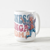 幸せはおばあちゃん！ コーヒーマグカップ (正面右)