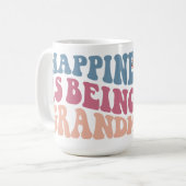 幸せはおばあちゃん！ コーヒーマグカップ (正面左)