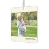 幸せはおばあちゃん |写真2 カーエアーフレッシュナー (左)