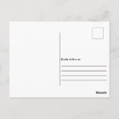 幸せはっきりしたA抽象芸術 ポストカード (裏面)