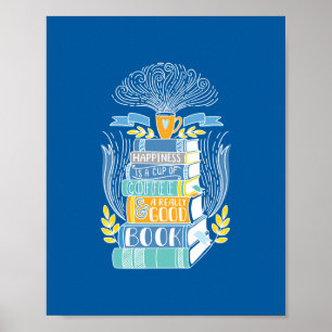 幸せはコーヒーと本 ポスター