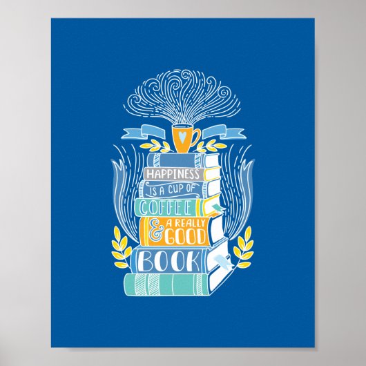 幸せはコーヒーと本 ポスター (正面)