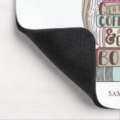 幸せはコーヒーと本 マウスパッド (コーナー)