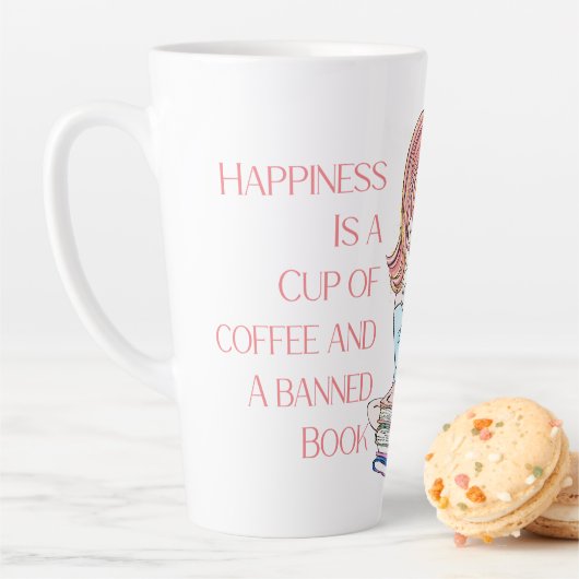 幸せはコーヒーのカップ カフェラテマグ (インサイチュ)