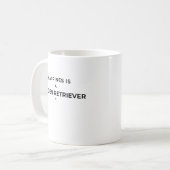 幸せはゴールデンレトリバー コーヒーマグカップ (正面左)