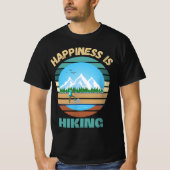 幸せはハイキング Tシャツ (正面)