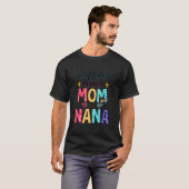 幸せはママとナナフローラ母 Tシャツ (正面フル)