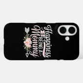 幸せはマミーになること 花柄の母の日ギフト Case-Mate iPhoneケース (裏面 (横))