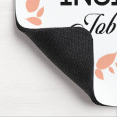 幸せは内側から生まれるものよ ワレア マウスパッド (コーナー)