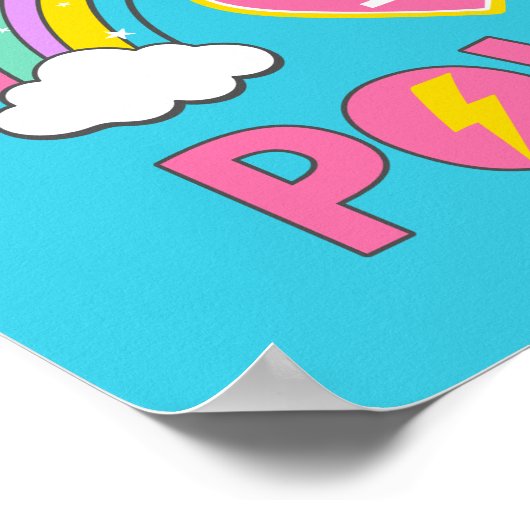 幸せは力の虹 ポスター (角)