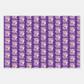 幸せは姉である – バニー ラッピングペーパーシート (正面2)