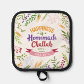 幸せは手作りのチャラから  - オーダーメイド 鍋敷き (正面)