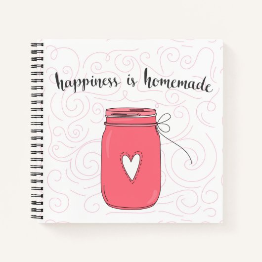 幸せは手作り ノートブック (正面)