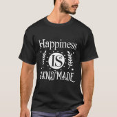 幸せは手作り Tシャツ (正面)