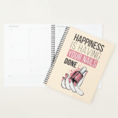 幸せは爪、 ネイル プランナー手帳 (ディスプレー)