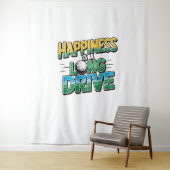 幸せは長いドライブ、ゴルフ タペストリー (インサイチュ)