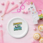 幸せは長いドライブ、ゴルフ ペーパープレート (パーティー)