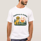 幸せは黄金色 Tシャツ (正面)