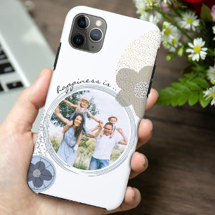 幸せは・・家族写真 ポップアートの花 iPhone 11 PRO MAXケース