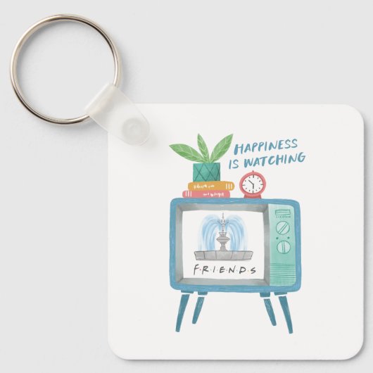 幸せはFRIENDSを見ている™ キーホルダー (正面)