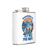 幸せはWifiハイキングブーツではない フラスク (右)