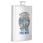 幸せはWifiハイキングブーツではない フラスク (右)