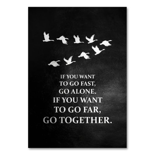 幸せもし引用文一緒に行きたい テーブルナンバー (正面)