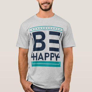 幸せやる気を起こさせるに前向きなる Tシャツ