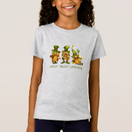 幸せを呼ぶ妖精 セントパトリックの日のお祝いに Tシャツ