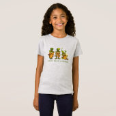 幸せを呼ぶ妖精 セントパトリックの日のお祝いに Tシャツ (正面フル)