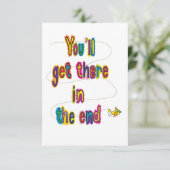 幸せを祈ってるよ 旅立ちのグリーティングカード (スタンド正面)