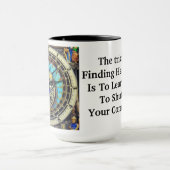 幸せを見つけるのは学..... マグカップ (中央)