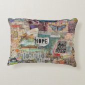 幸せを見つける アクセントクッション (裏面)