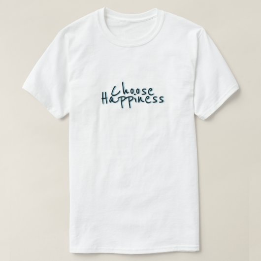 幸せを選ぶ #3 Tシャツ (デザイン正面)