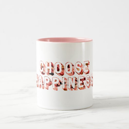 幸せを選択7 ツートーンマグカップ (中央)