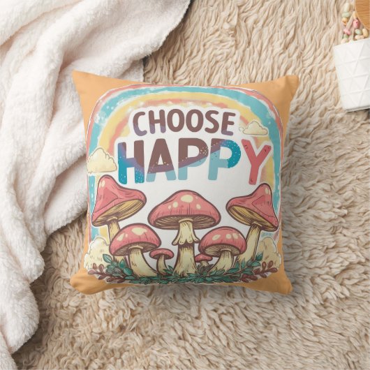 幸せを選択 クッション (ブランケット)