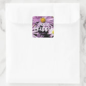 幸せを選択 スクエアシール (バッグ)