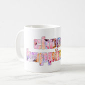 幸せを選択#9 コーヒーマグカップ (正面左)