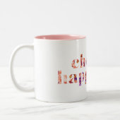 幸せを選択#9 ツートーンマグカップ (左)